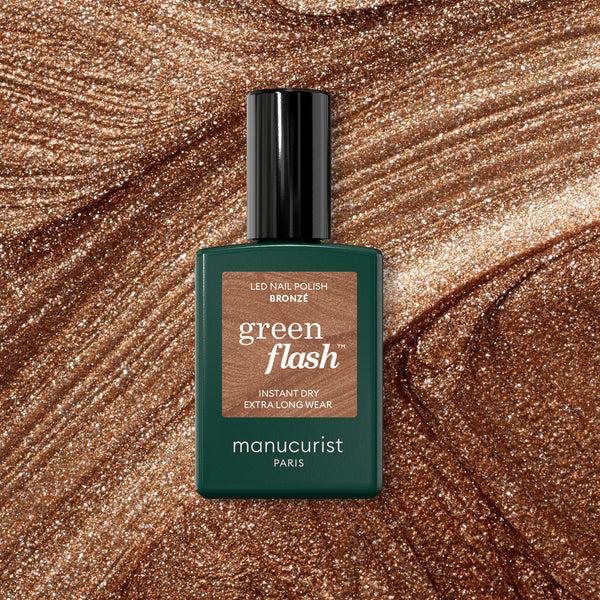 manucurist Green Flash™ Led Gel Polish - 0.5 fl oz Bronzé