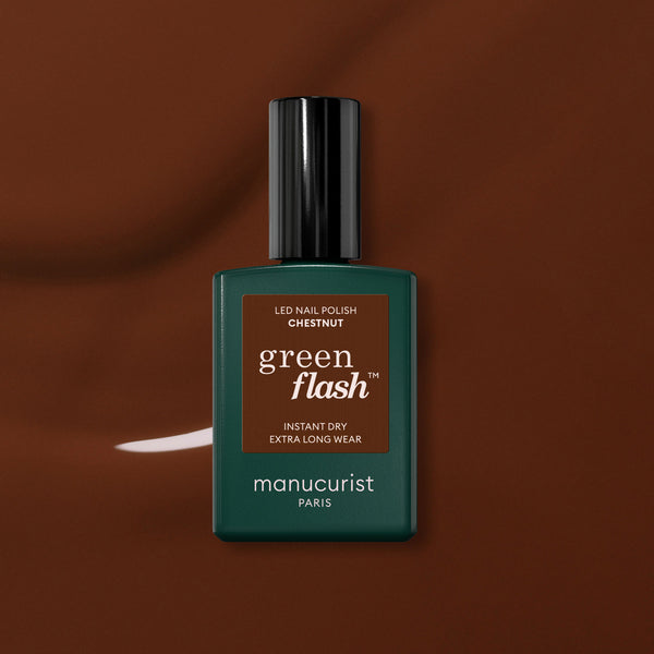 manucurist Green Flash™ Led Gel Polish - 0.5 fl oz Chestnut