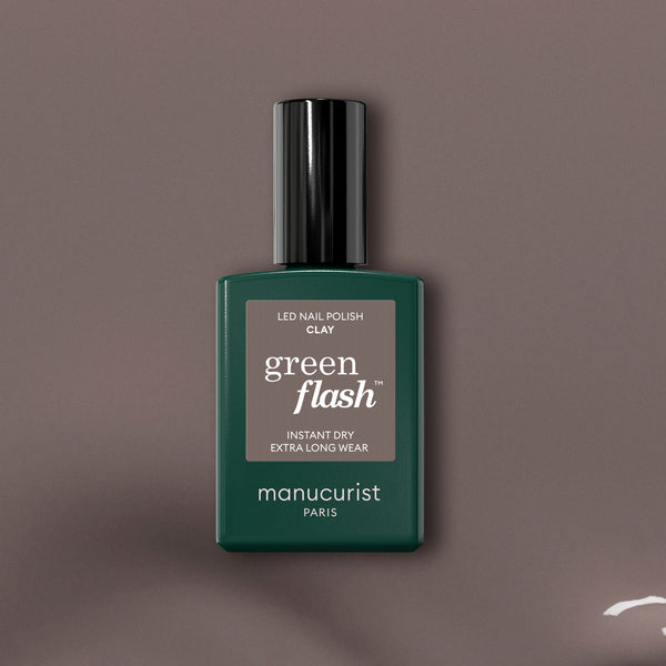 manucurist Green Flash™ Led Gel Polish - 0.5 fl oz Clay