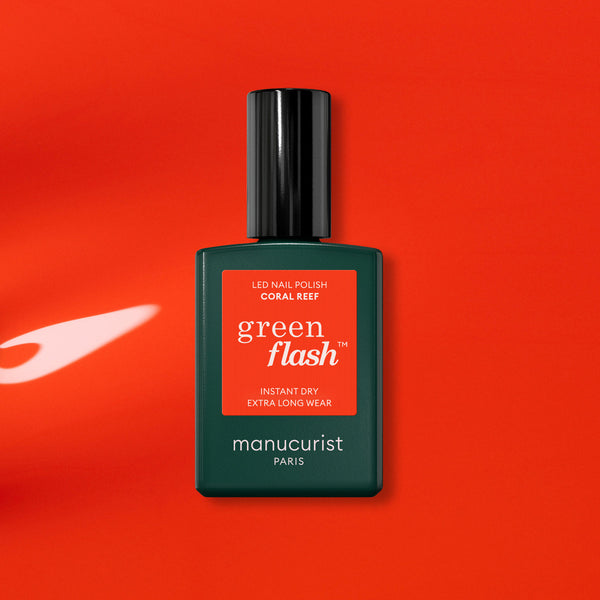 manucurist Green Flash™ Led Gel Polish - 0.5 fl oz Coral Reef