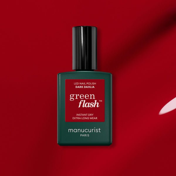 manucurist Green Flash™ Led Gel Polish - 0.5 fl oz Dark Dahlia