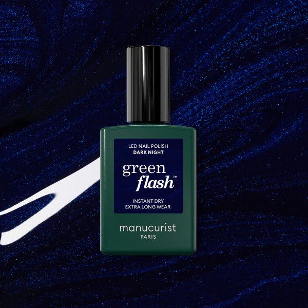 manucurist Green Flash™ Led Gel Polish - 0.5 fl oz Dark Night