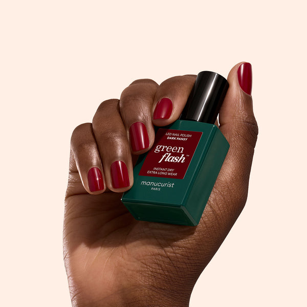 Manucurist Green Flash™ Led Gel Polish - 0.5 Fl Oz Dark Pansy