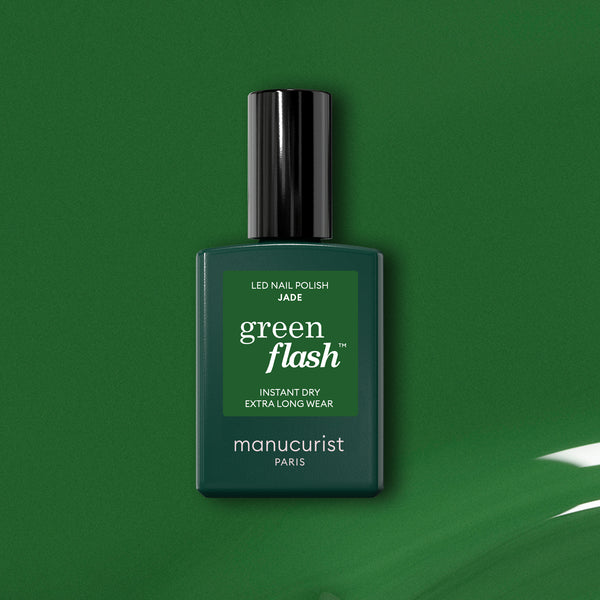 manucurist Green Flash™ Led Gel Polish - 0.5 fl oz Jade