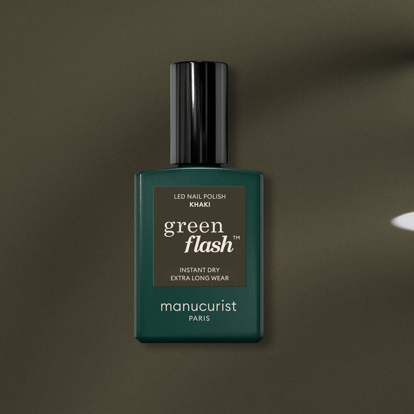 manucurist Green Flash™ Led Gel Polish - 0.5 fl oz Khaki