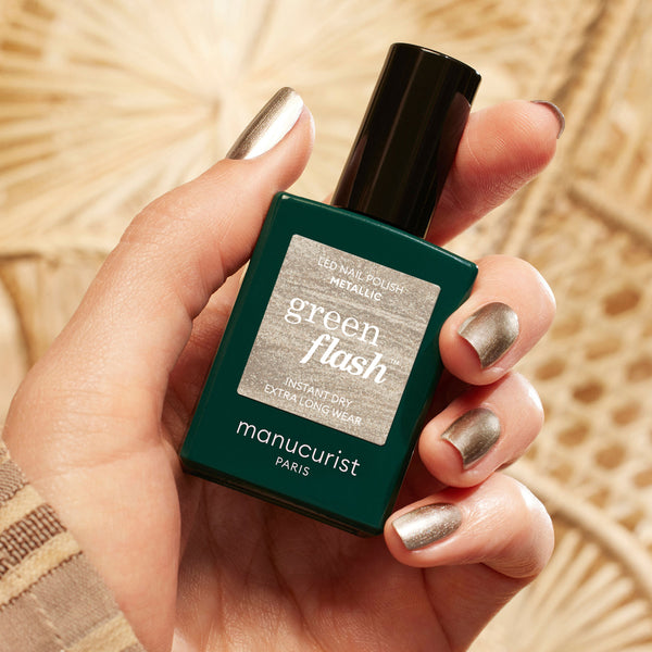 Manucurist Green Flash™ Led Gel Polish - 0.5 Fl Oz Metallic