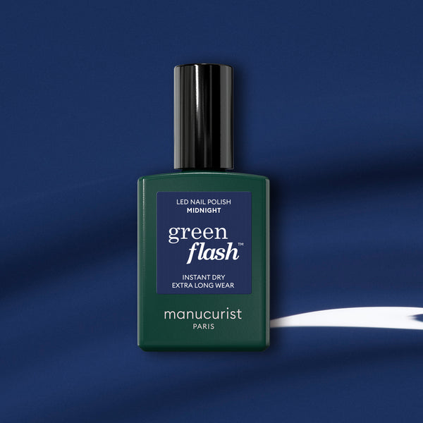 manucurist Green Flash™ Led Gel Polish - 0.5 fl oz Midnight
