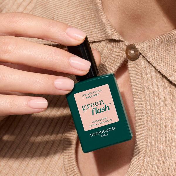 Manucurist Green Flash™ Led Gel Polish - 0.5 Fl Oz Pale Rose