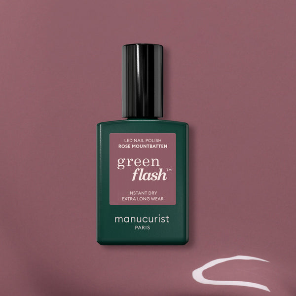 manucurist Green Flash™ Led Gel Polish - 0.5 fl oz Rose Mountbatten