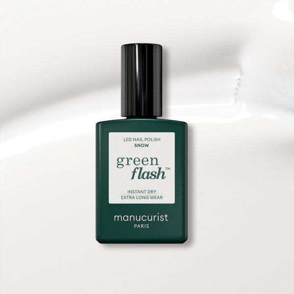 manucurist Green Flash™ Led Gel Polish - 0.5 fl oz Snow