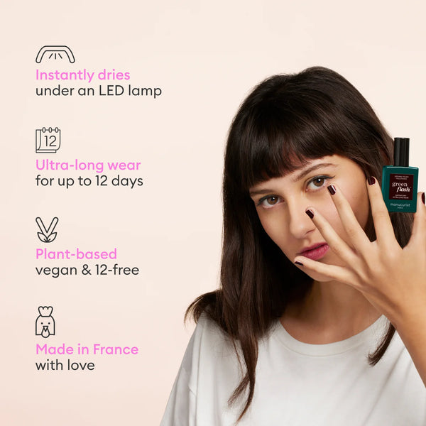 Manucurist Green Flash™ Led Gel Polish Customizable Pink Trio Green Flash™