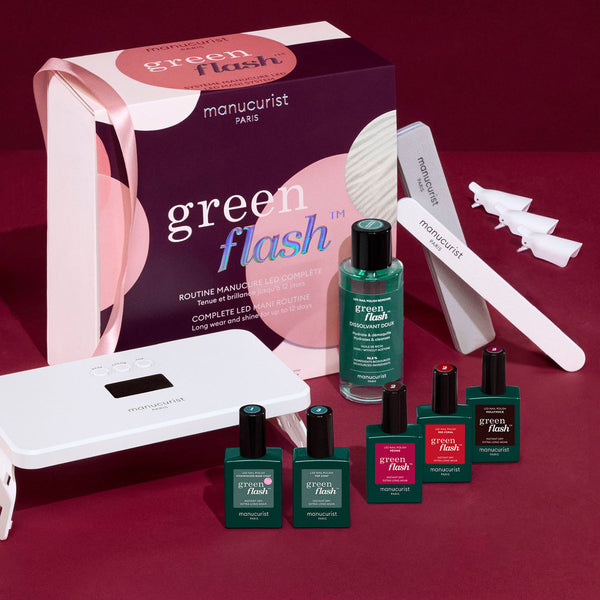 manucurist Green Flash™ Led Gel Polish Starter Kit Gift Set