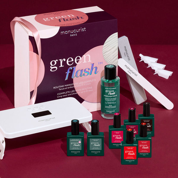 manucurist Green Flash™ Led Gel Polish Super Starter Kit Gift Set