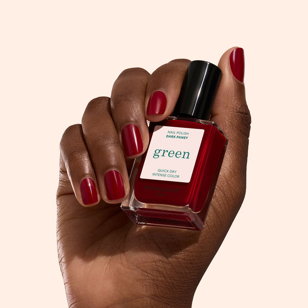 Manucurist Green™ Natural Nail Polish - 0.5 Fl Oz Dark Pansy