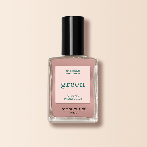 manucurist Green™ Natural Nail polish - 0.5 fl oz Shell Beige