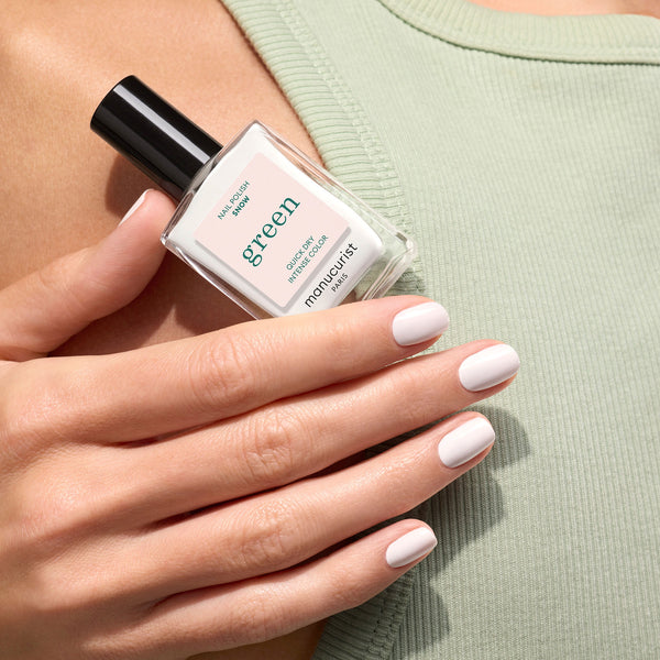 Manucurist Green™ Natural Nail Polish - 0.5 Fl Oz Snow