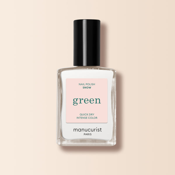 manucurist Green™ Natural Nail polish - 0.5 fl oz Snow