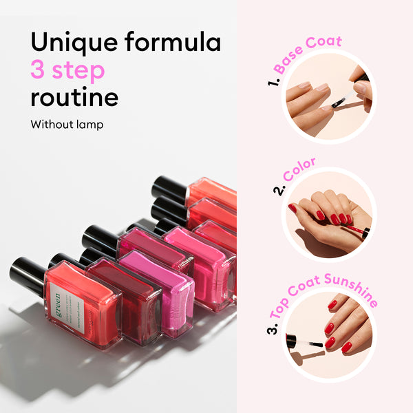 Manucurist Green™ Natural Nail Polish Customizable 5-pack