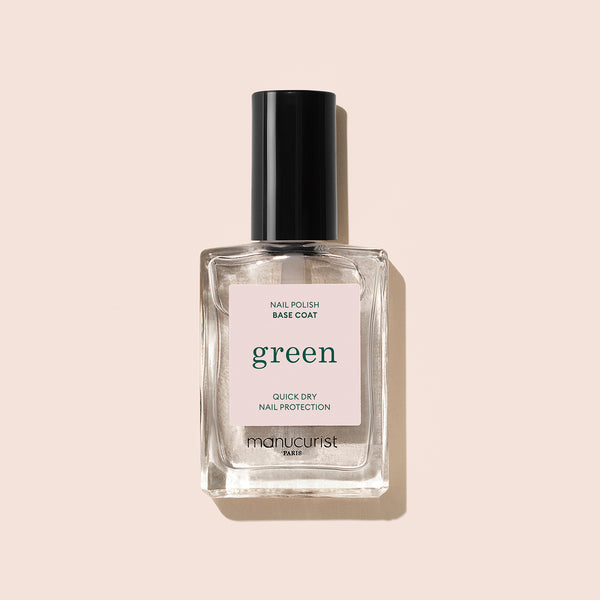 manucurist Green™ Natural Nail polish Green Base Coat