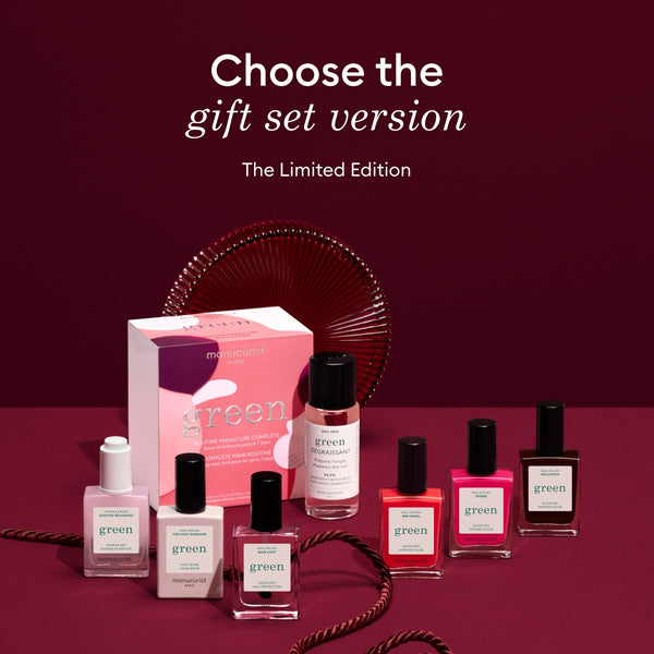 Manucurist Green™ Natural Nail Polish Super Starter Kit