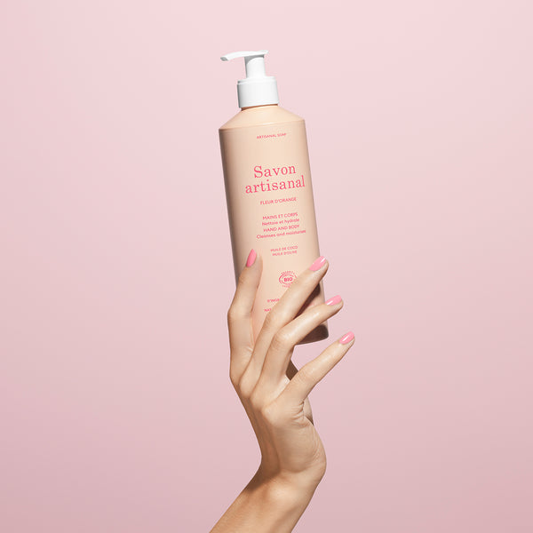 Manucurist Hand Care - 16.9 Fl Oz Organic (Orange Blossom) Hand & Body Wash - Cosmos Organic