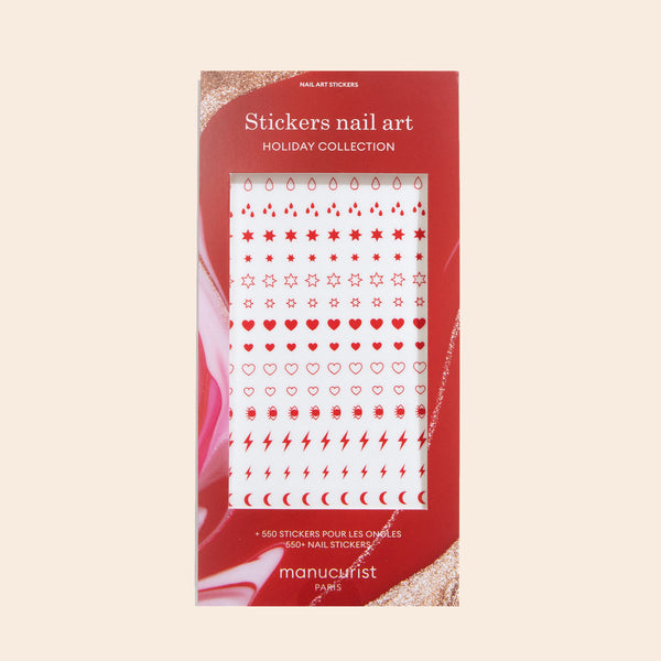 manucurist Nail Art Stickers Holiday Collection