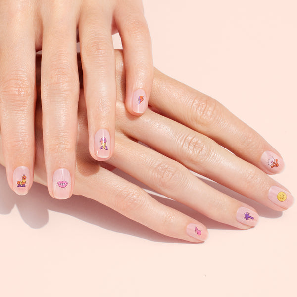 Manucurist Nail Art Summer Nail Art Stickers