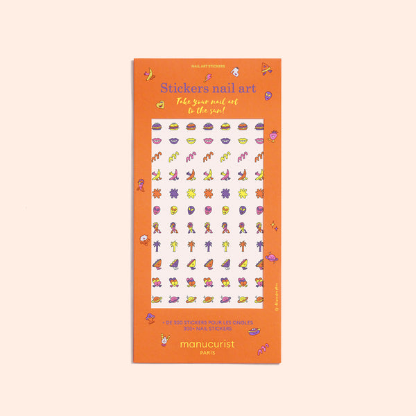 manucurist Nail Art Summer Nail Art Stickers