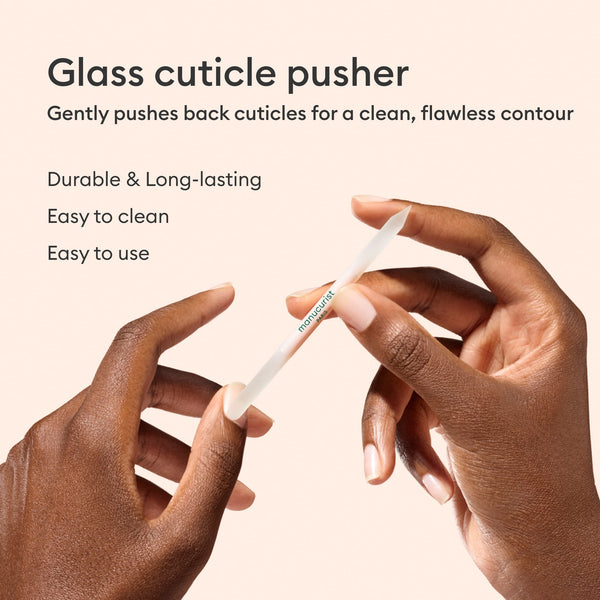 Manucurist Tools Glass Cuticle Pusher
