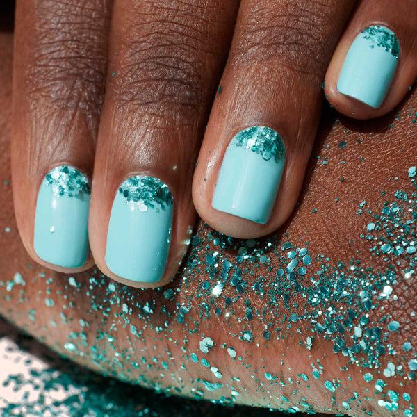 Manucurist Nail Art Turquoise Biodegradable Glitter