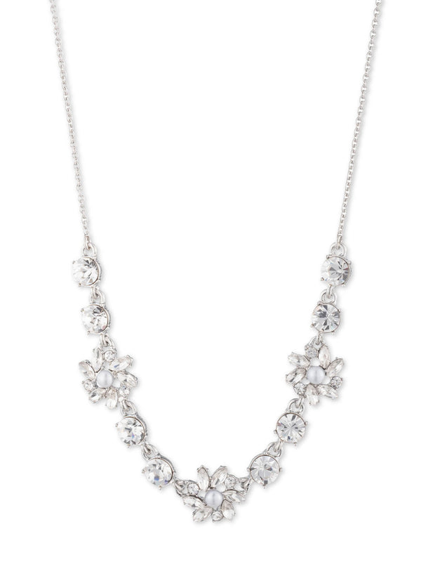 marchesa notte Crystal Sweet Stone Necklace Crystal