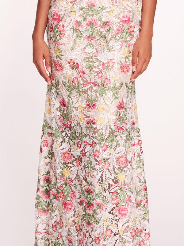 Marchesa Notte Alexis Gown Ivory