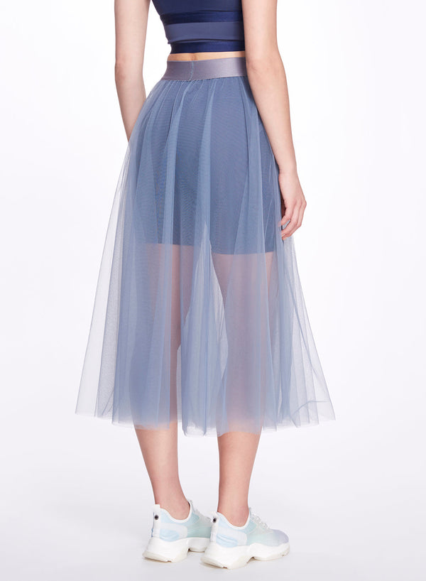 Marchesa Notte Anne Skirt Zen Blue