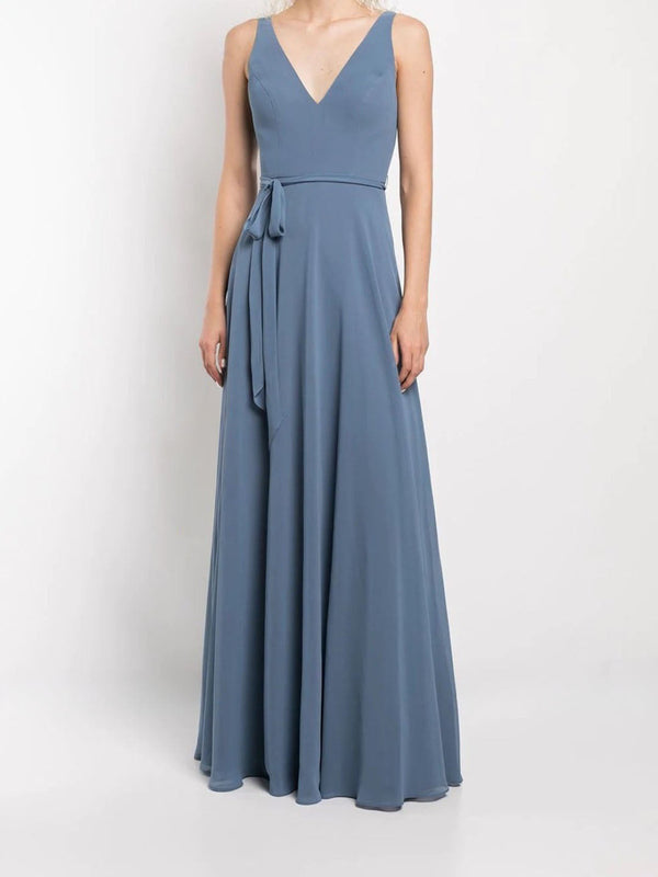 marchesa notte Aprilia Dusty Blue