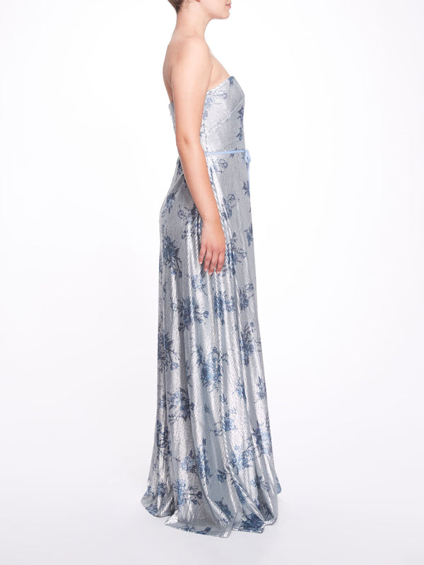 Marchesa Notte Avola Dusty Blue