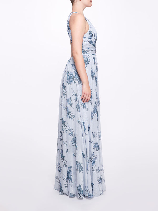 Marchesa Notte Carrara Dusty Blue