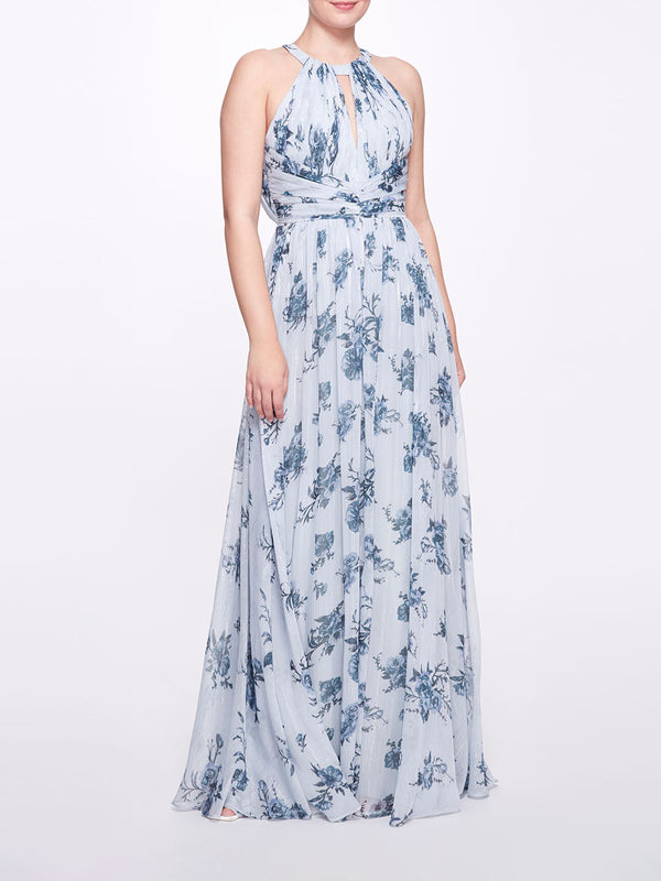 marchesa notte Carrara Dusty Blue