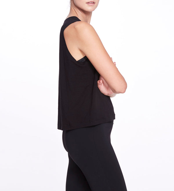 Marchesa Notte Casey Tank Black