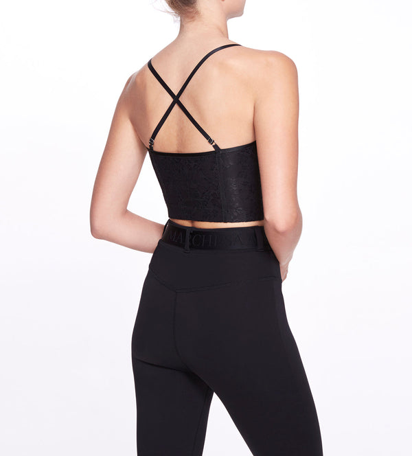 Marchesa Notte Daphne Bra Black