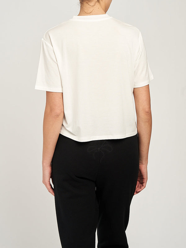 Marchesa Notte Dominique Tee Ivory