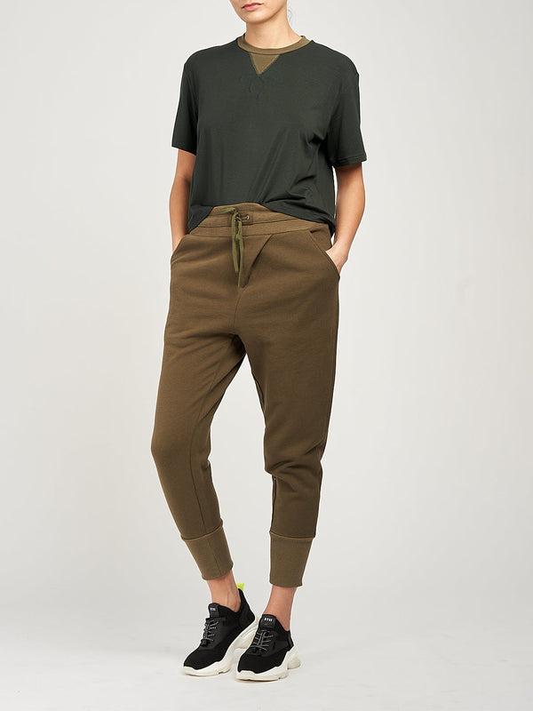 Marchesa Notte Dominique Tee Olive