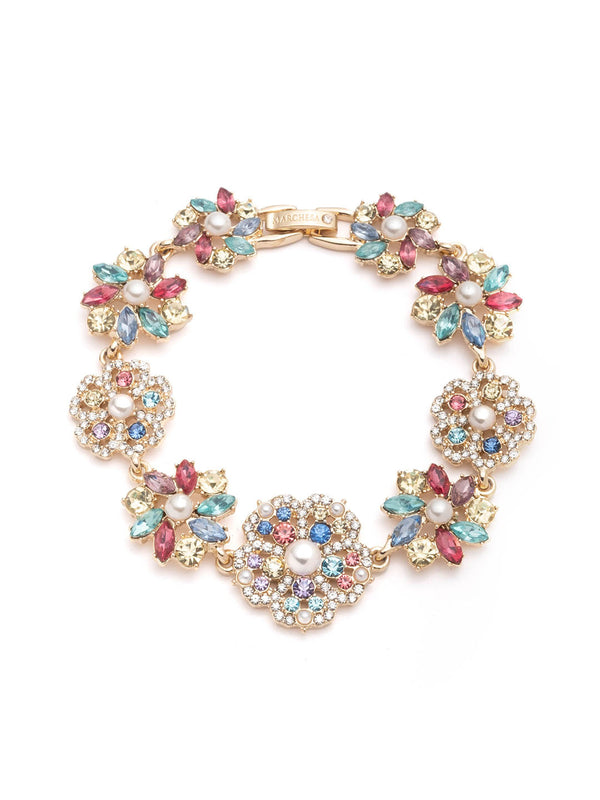 marchesa notte Multi Fresh Floral Bracelet Multi