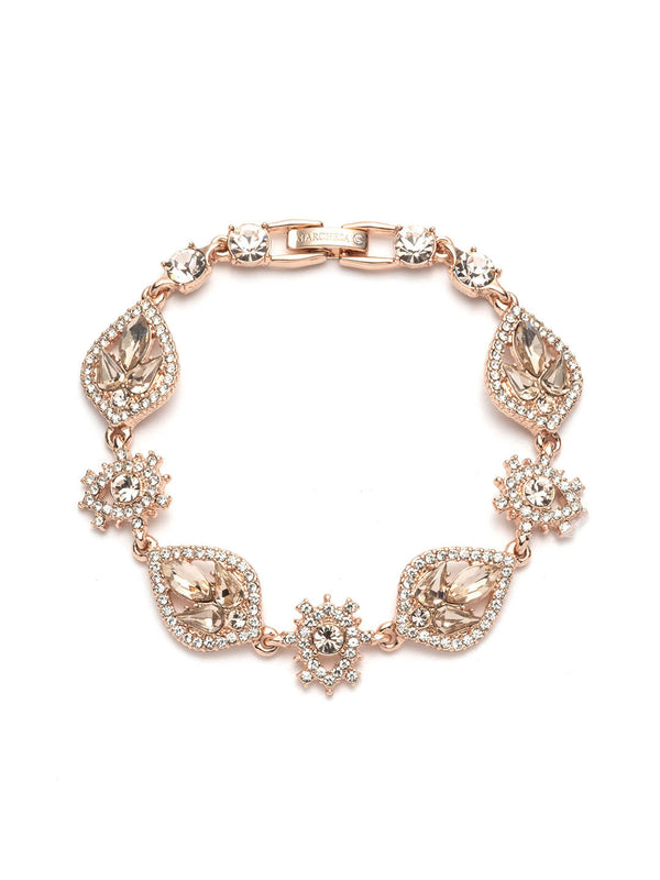 marchesa notte Poised Rose Bracelet Rose Gold