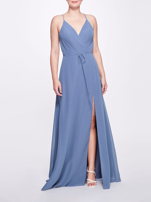 marchesa notte Sessa Slate Blue