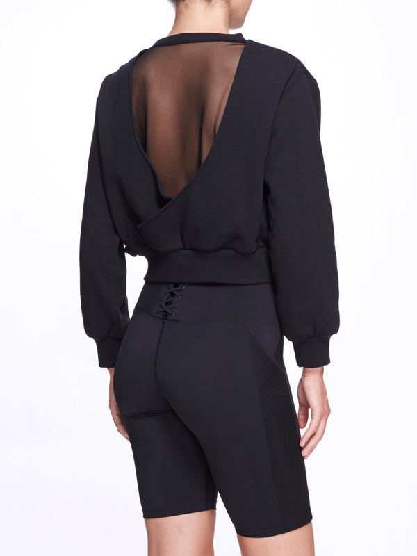 Marchesa Notte Wilma Sweatshirt Black