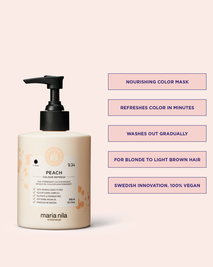 Maria Nila Color Refresh Peach 300ml / 10.1oz