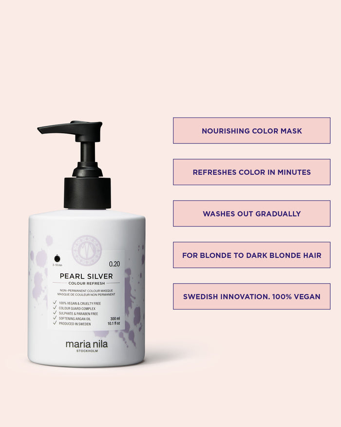 Maria Nila Color Refresh Pearl Silver 300ml / 10.1oz