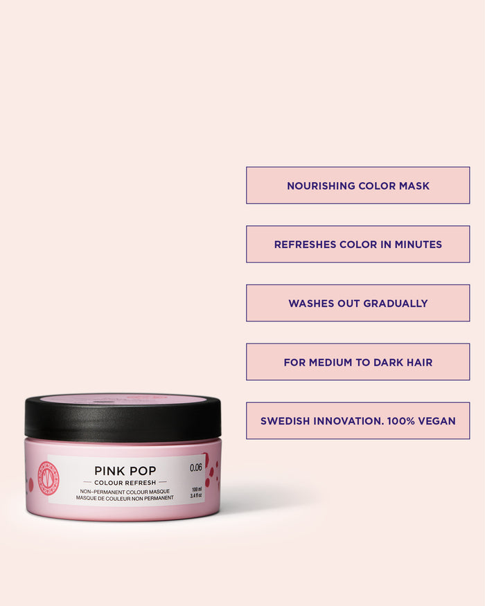 Maria Nila Color Refresh Pink Pop 100ml / 3.4oz
