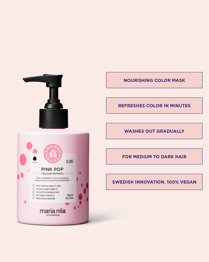 Maria Nila Color Refresh Pink Pop 300ml / 10.1oz