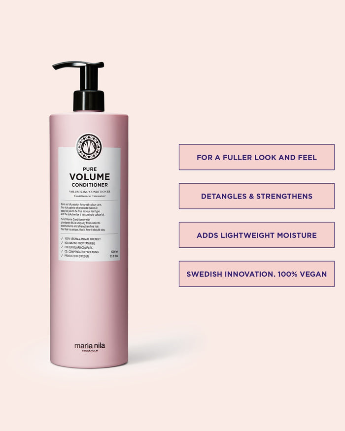 Maria Nila Pure Volume Conditioner 1000ml / 33.8oz